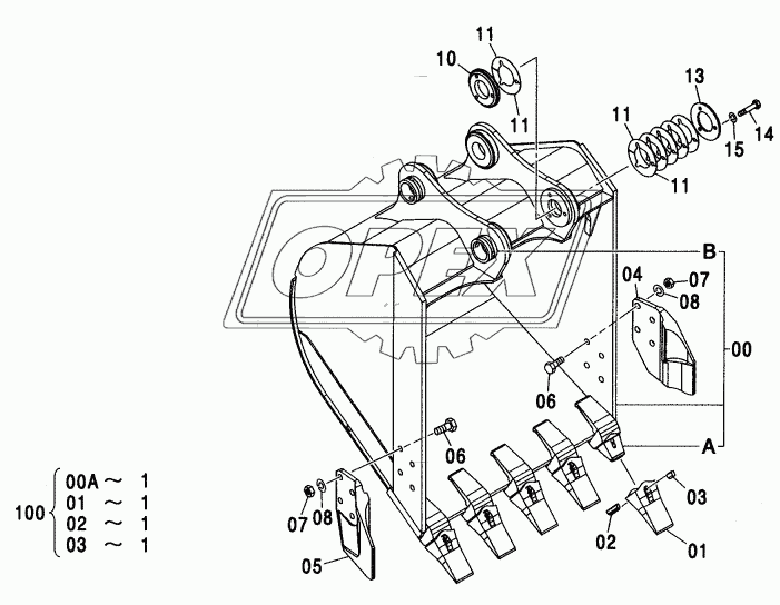 BUCKET 0.59 (JIS 94)