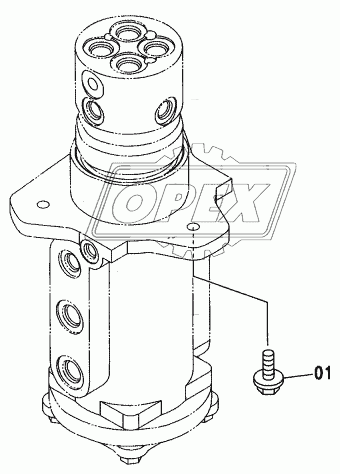 CENTER JOINT SUPPORT (BLADE) (TRACK)