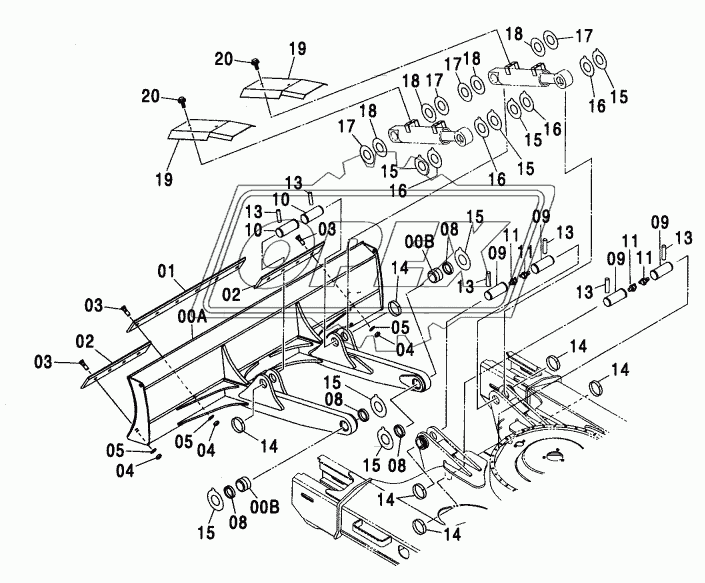 BLADE (BOLT ON CUTTING-EDGE)