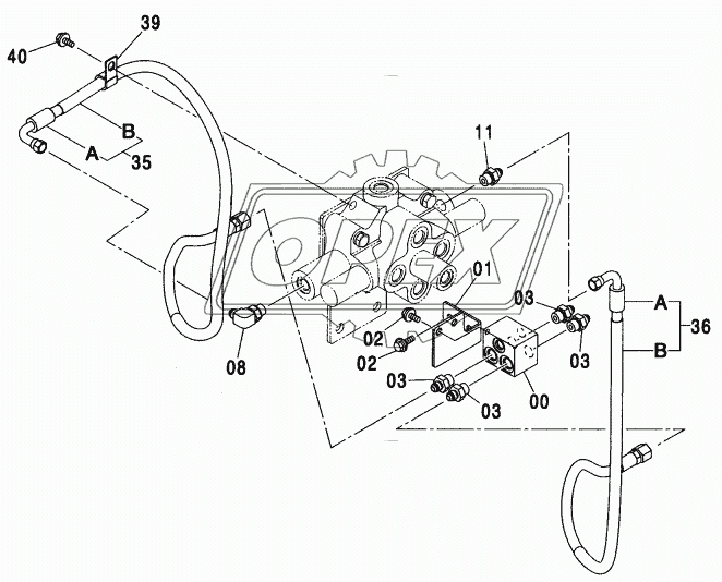 PILOT PIPING (BLADE) 2