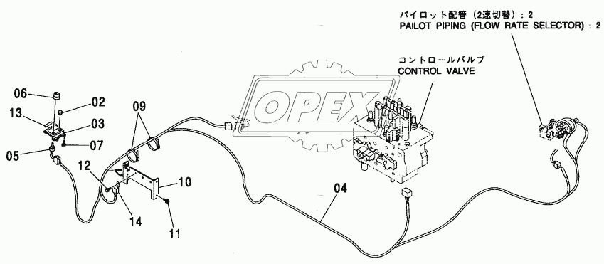 ELECTRIC PARTS (FLOW RATE SELECTOR)