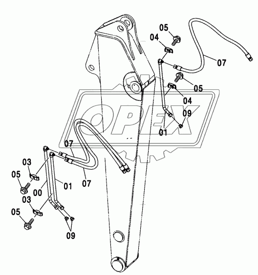 ASSIST PIPING (1.96M ARM)