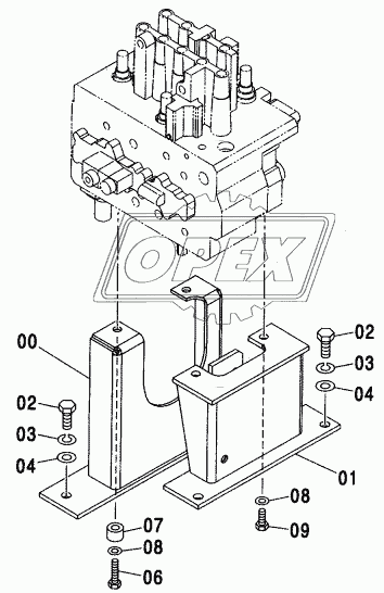 CONTROL VALVE SUPPORT