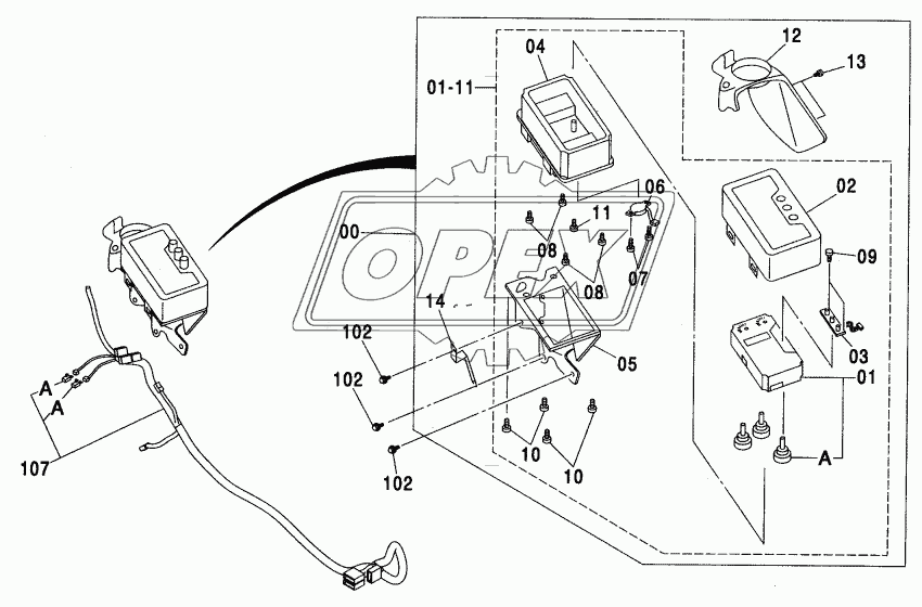 ELECTRIC PARTS (D) (AUTO. ENGINE CONTROL, E)