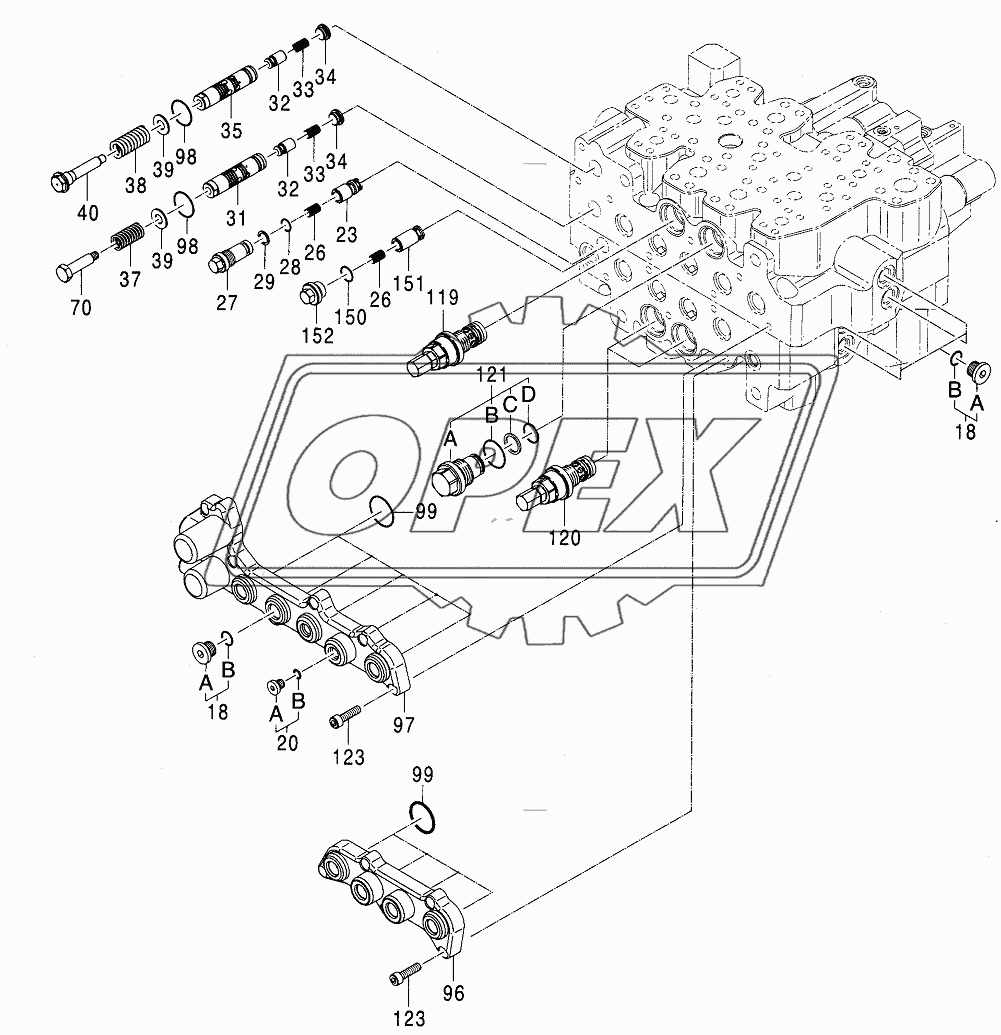 VALVE, CONTROL (3/8) 1