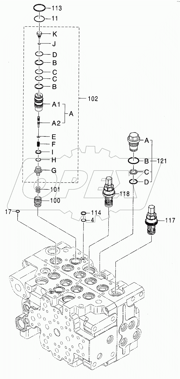 VALVE, CONTROL (5/8)