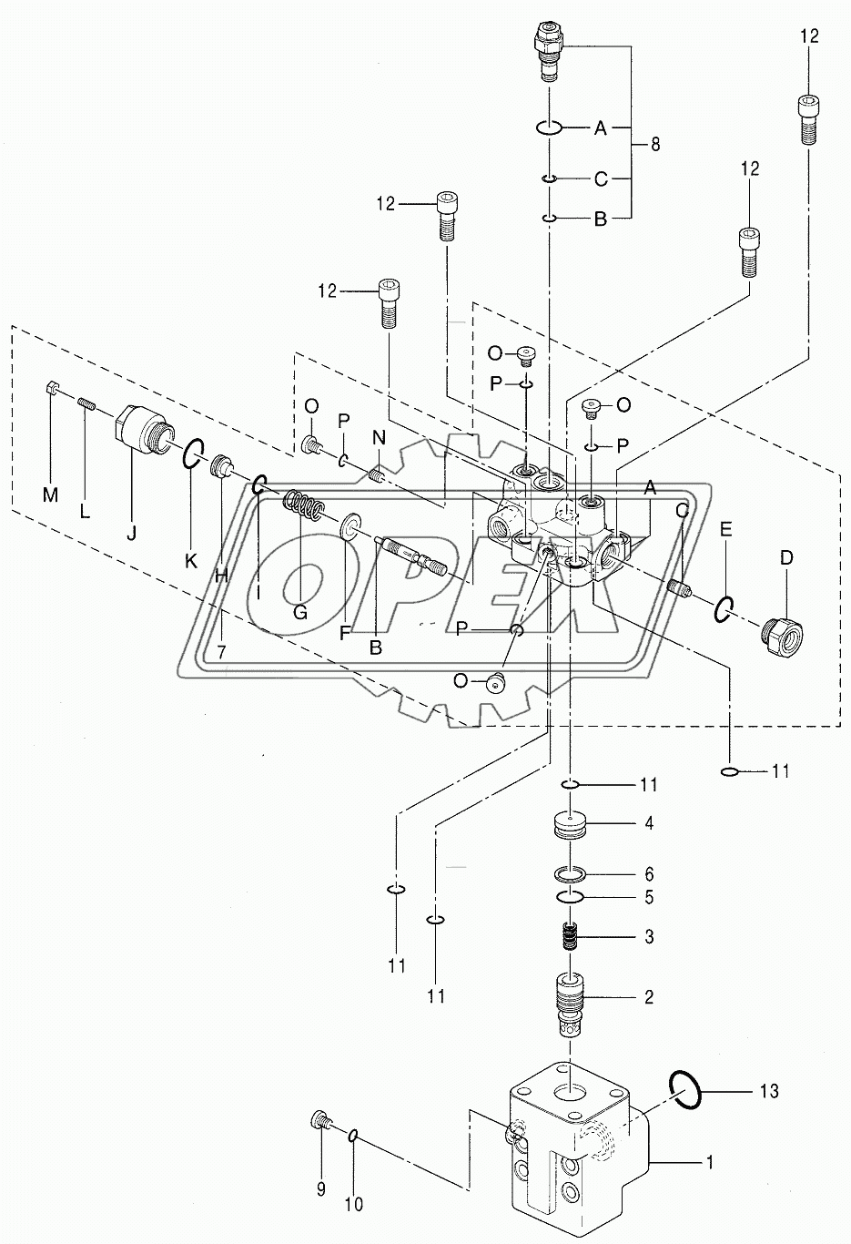 VALVE, HOLDING (ARM)