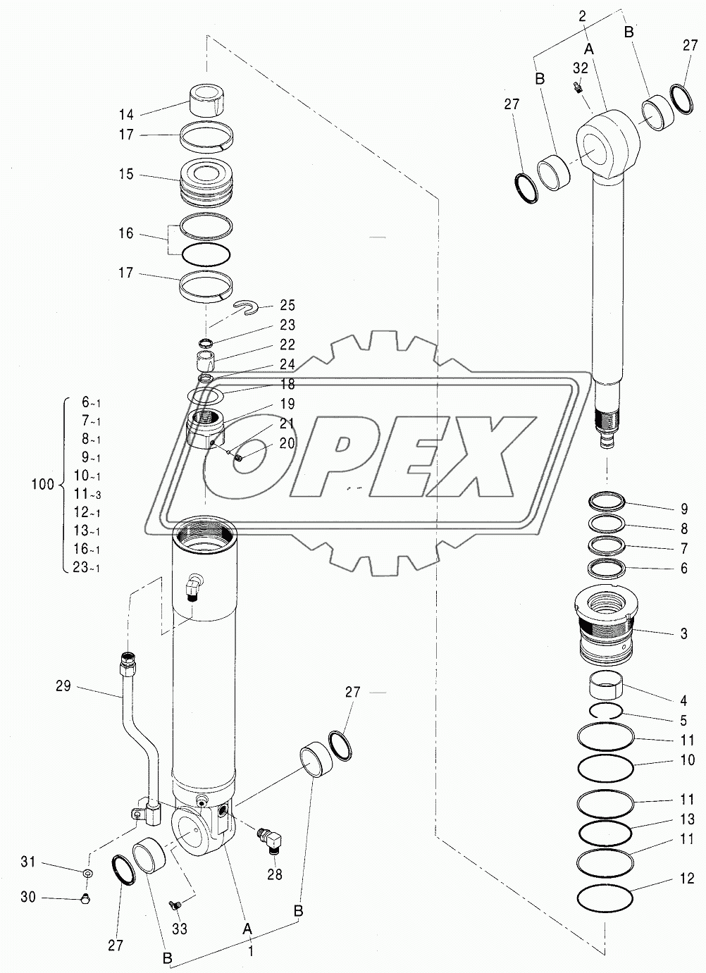 CYL., OFFSET