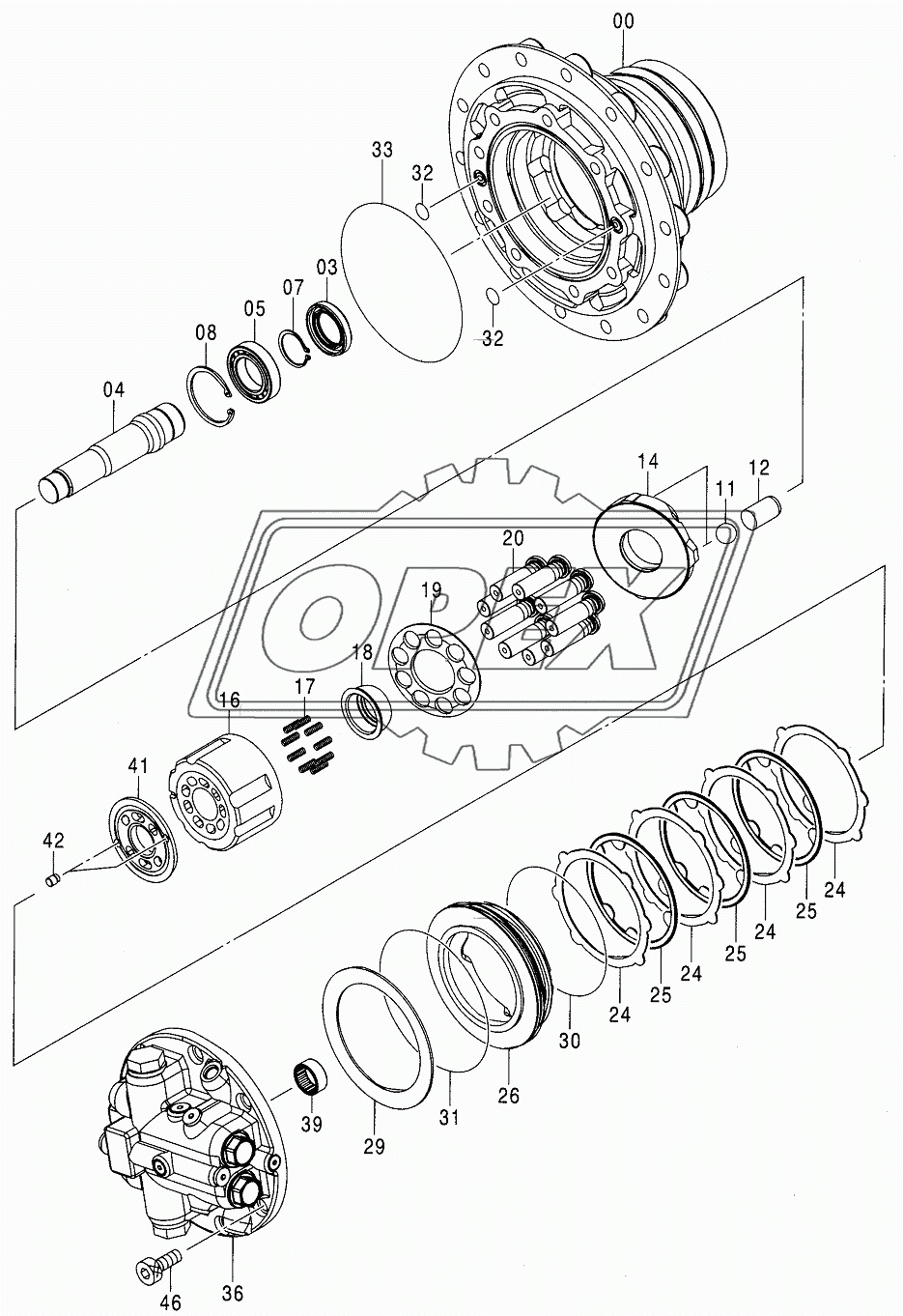 MOTOR, OIL (TRAVEL)