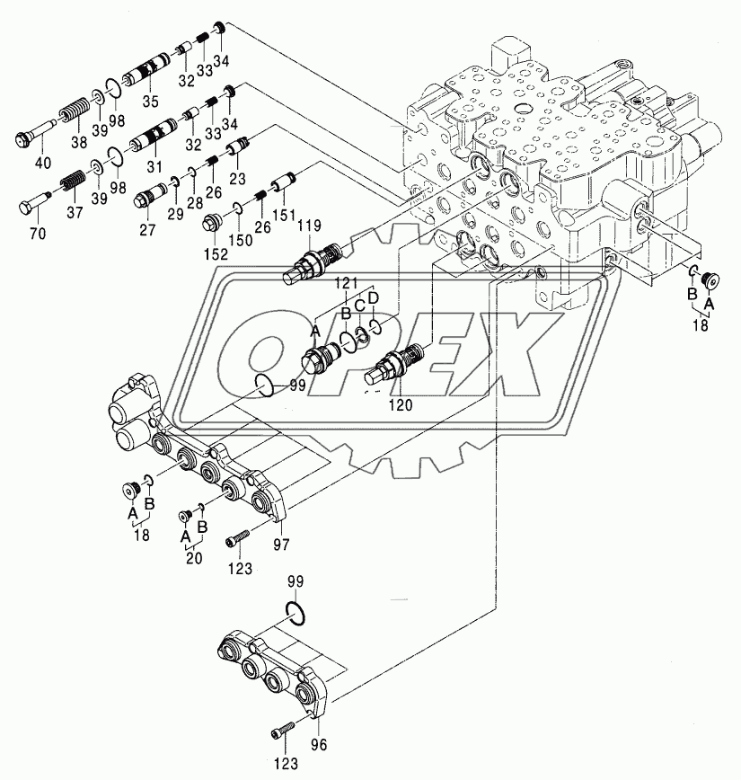 VALVE, CONTROL (3/8) 1