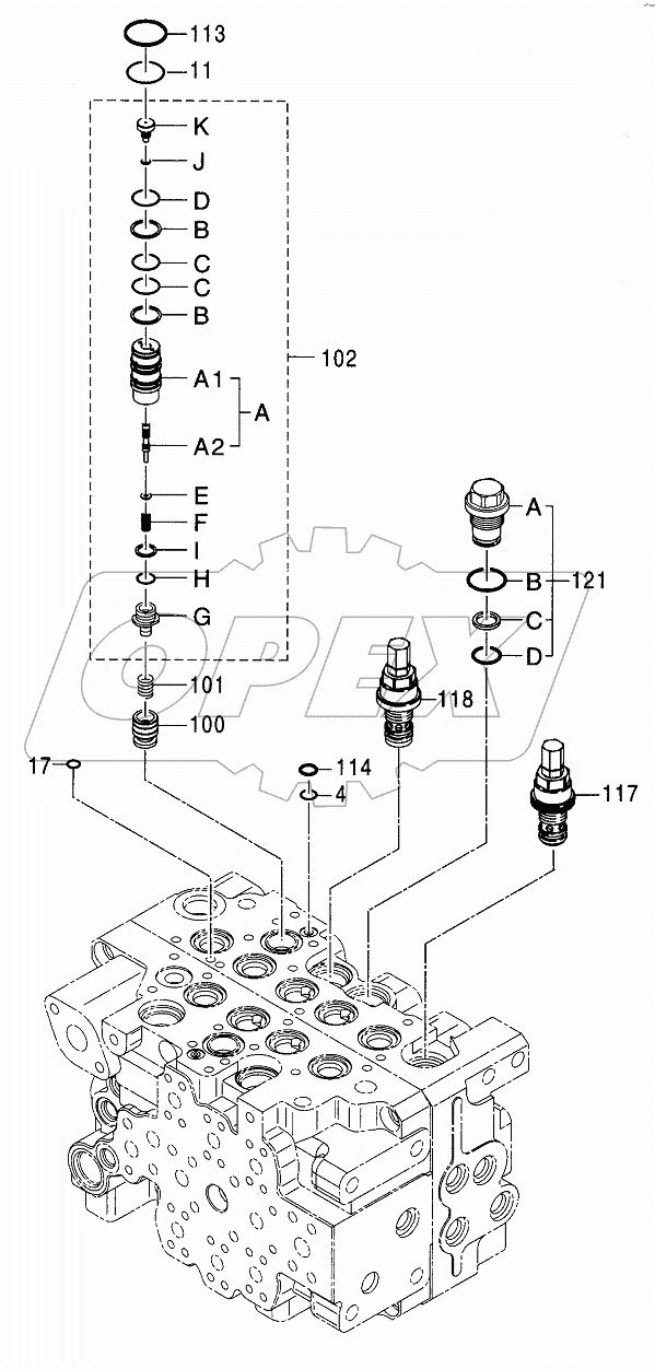 VALVE, CONTROL (5/8)