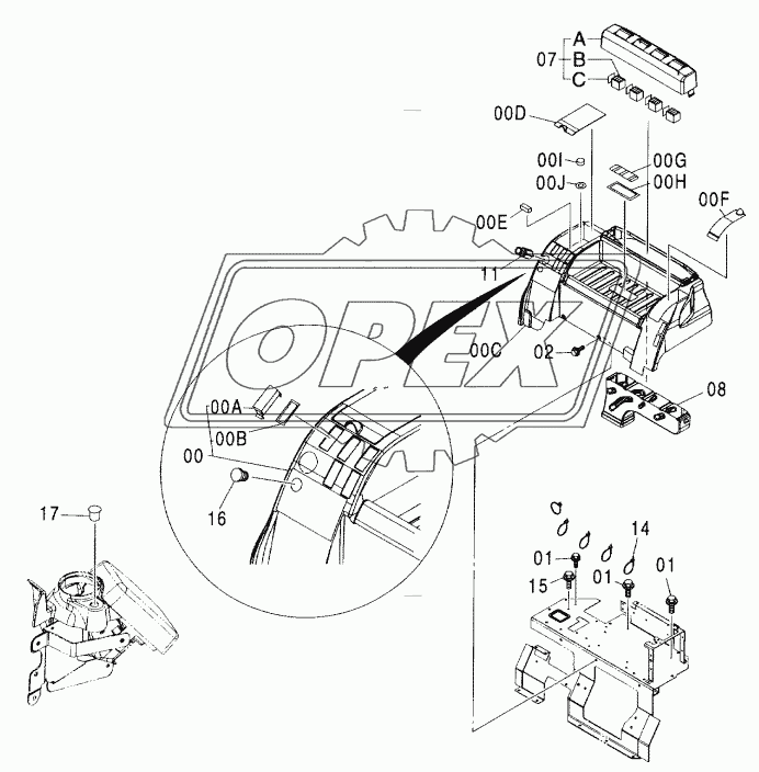 REAR BOX (HEATER)