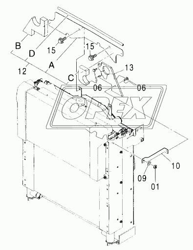 RADIATOR COVER