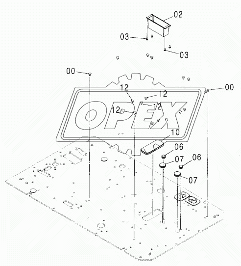 FLOOR PARTS (HEATER LESS)