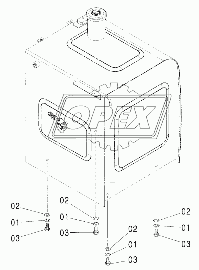 FUEL TANK SUPPORT