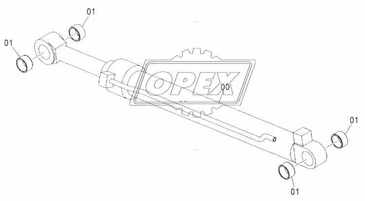 ARM CYLINDER (MONO BOOM)