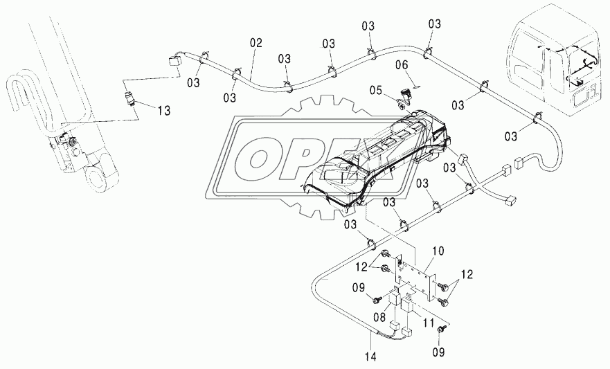 OVER LOAD ALARM DEVICE (MONO BOOM)