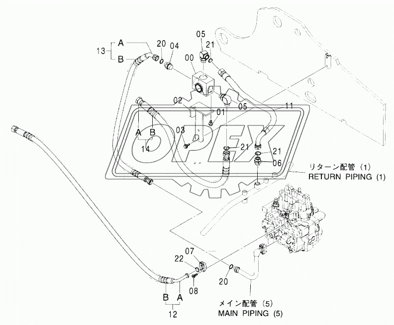 SPARE MAIN PIPING (2P-B00M)