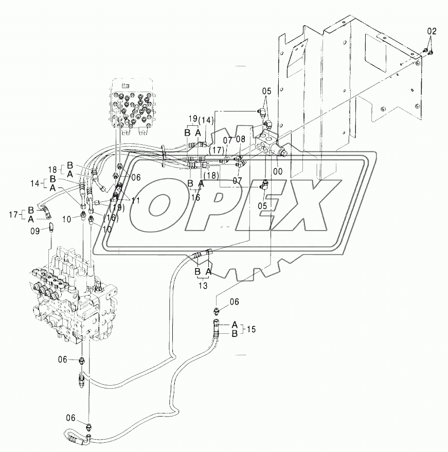 SPARE PILOT PIPING (2P-B00M)