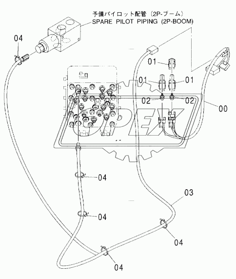 SPARE FLOW PATE SELECTOR (2P-B00M)