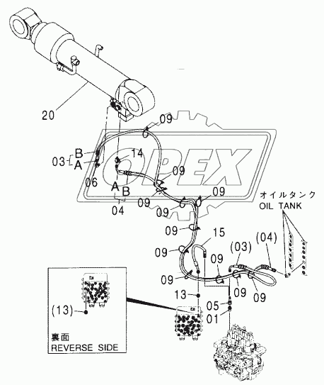 HOSE RUPTURE VALVE PIPING (POSITIONING)