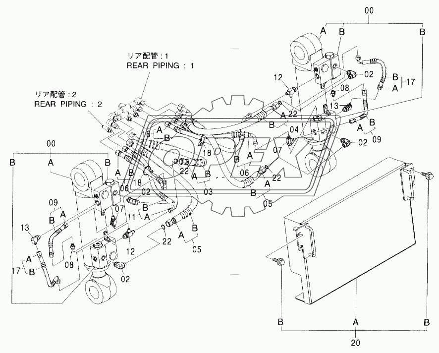 BLADE PIPING