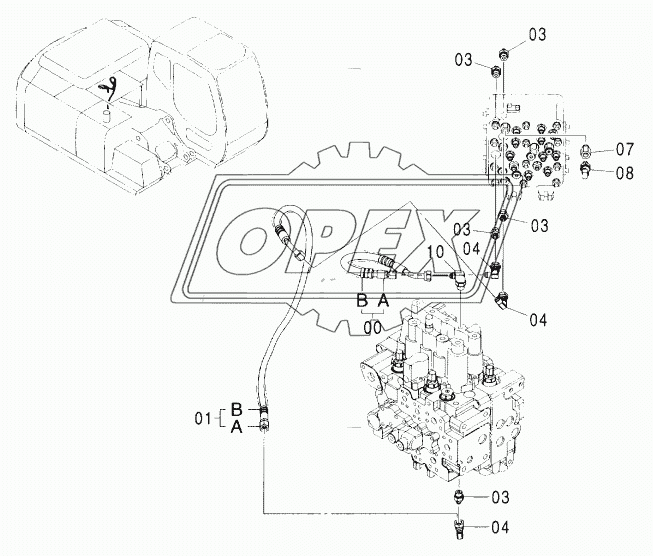 SPARE PILOT PIPING (BREAKER & CRUSHER)