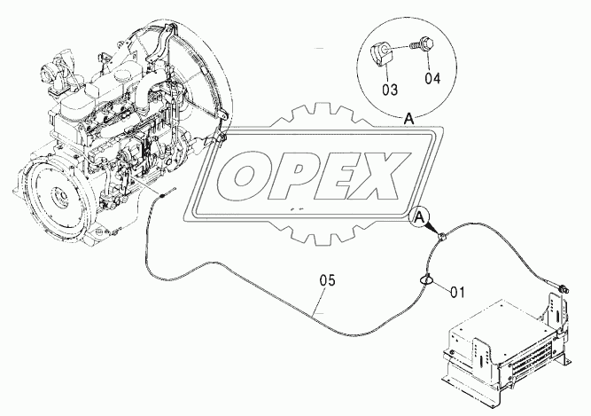 ENGINE STOP CABLE