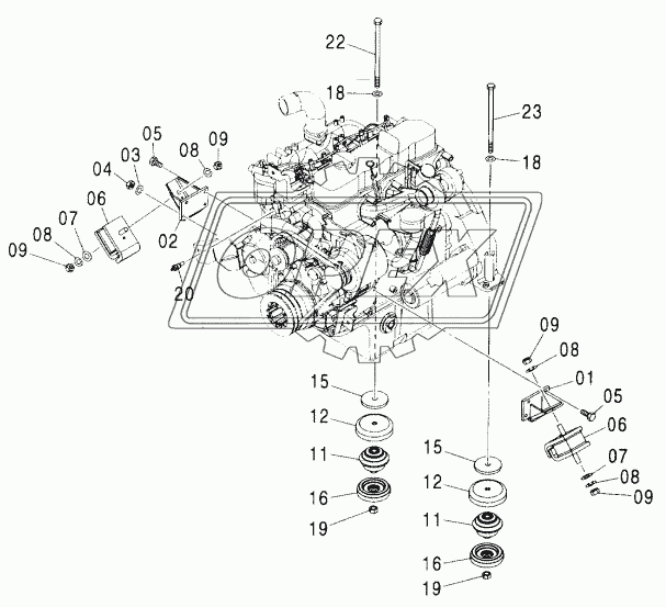 ENGINE SUPPORT