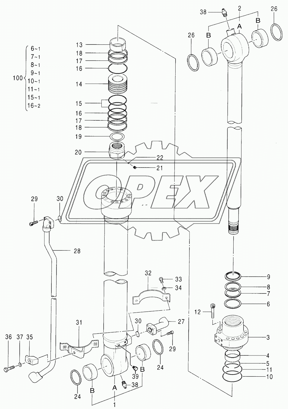 CYL., BUCKET