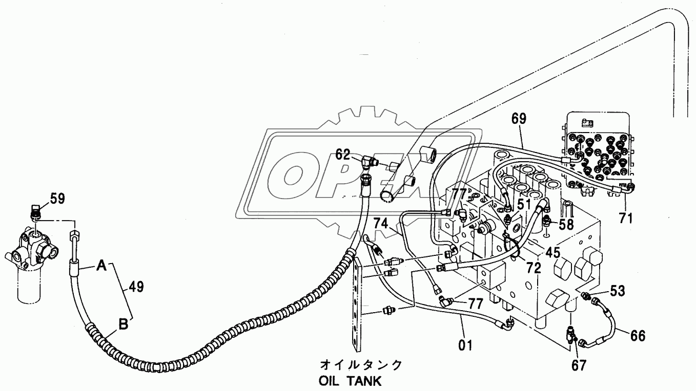 PILOT PIPING (I-2) <200,210,H,K>