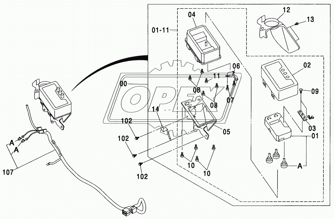 ELECTRIC PARTS (D) (AUTO. ENGINE CONTROL)