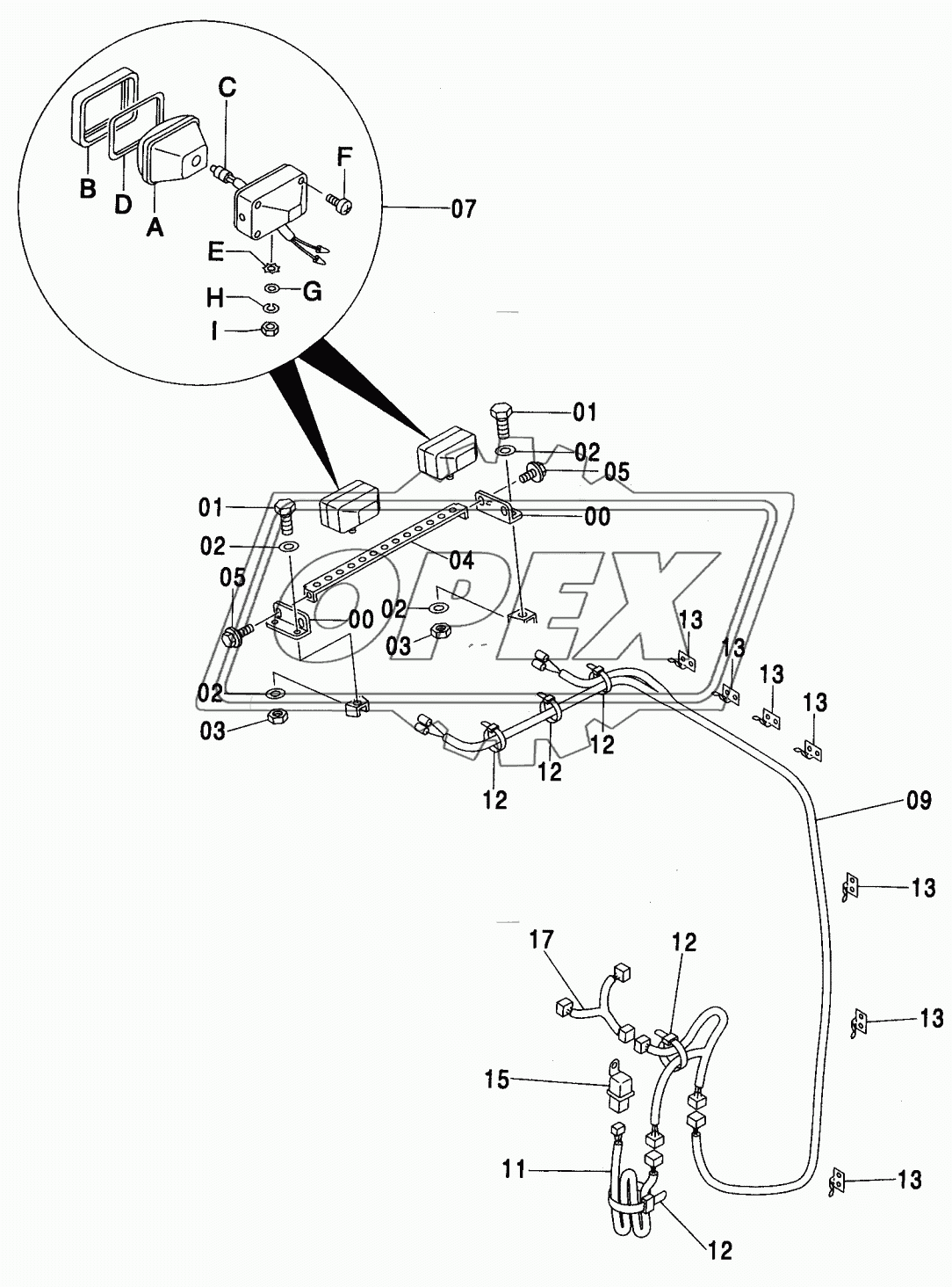 FRONT HEAD LAMP <E>