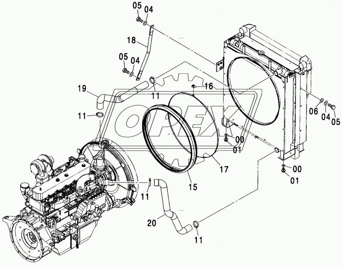 RADIATOR SUPPORT