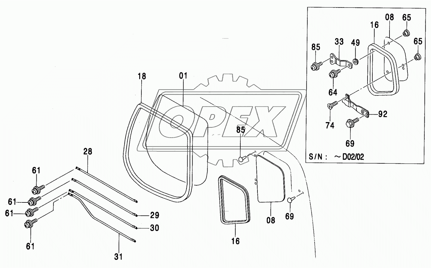 CAB (5) <200,E,H,K>