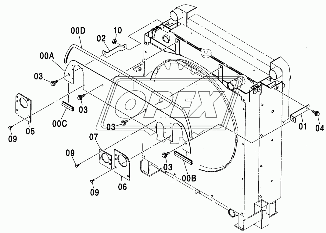 RADIATOR COVER