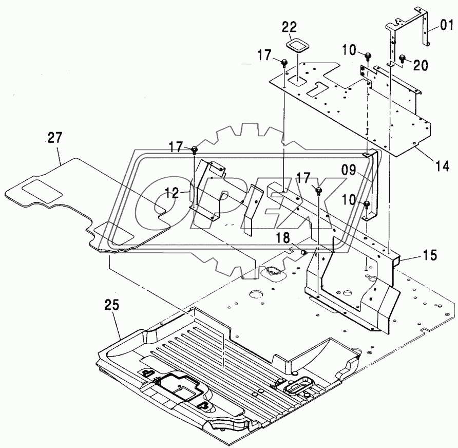 FLOOR PARTS