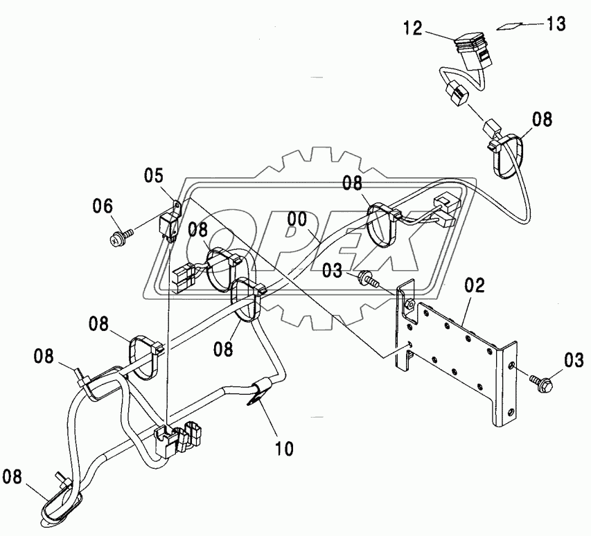 HEATER SEAT PARTS <210,N,240>