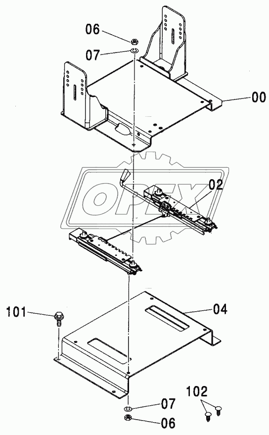 SEAT STAND (SUSPENSION) 2