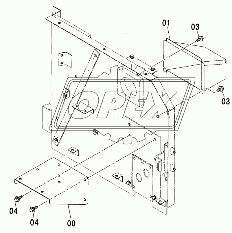 AIR CLEANER PARTS <200, E, 210, H, K>