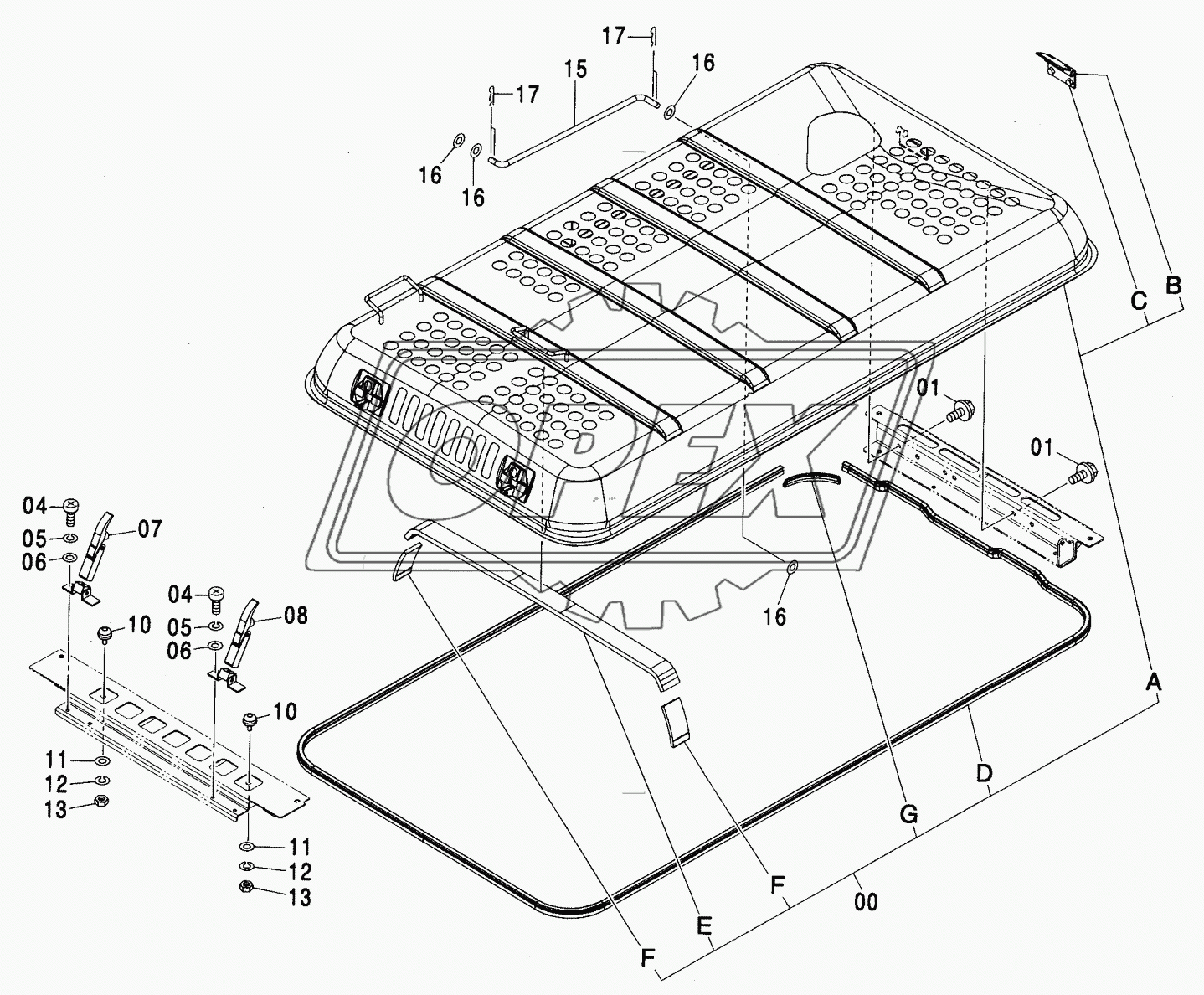 ENGINE COVER <N,240>