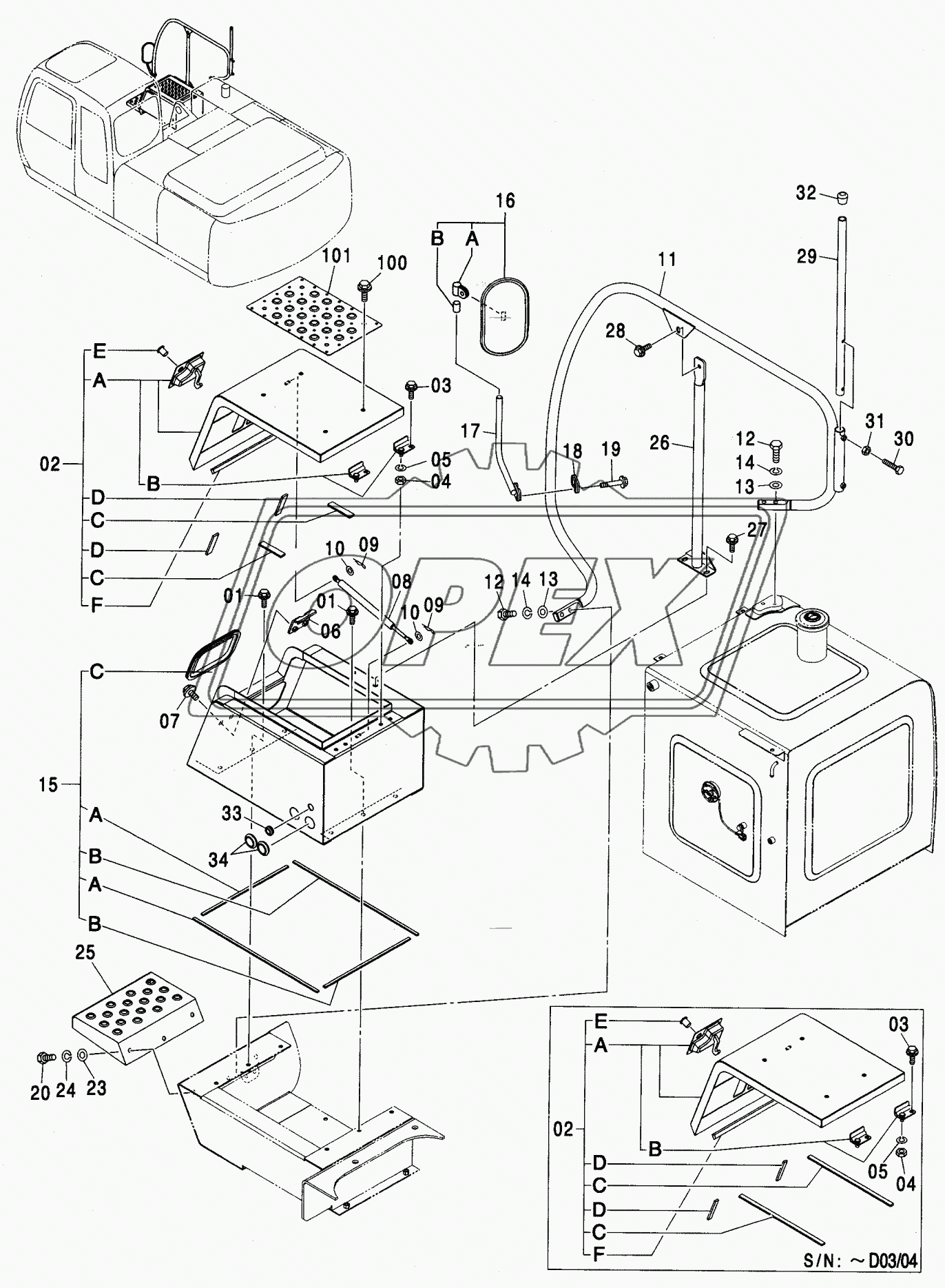 TOOL COVER <N,240>