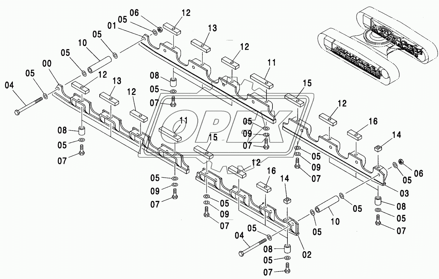 FULL-LENGTH TRACK GUARD <240> 1