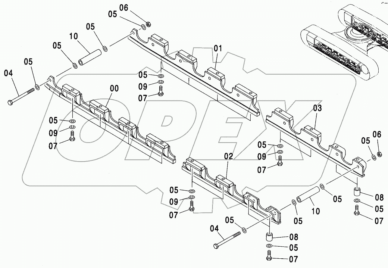 FULL-LENGTH TRACK GUARD <240>