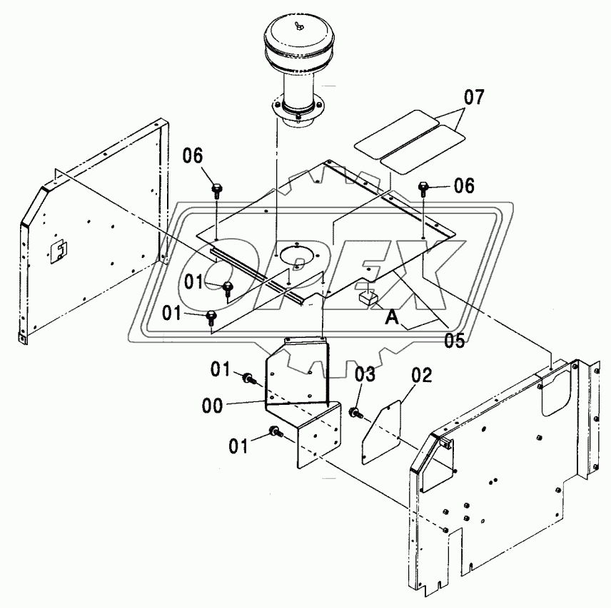 PRE CLEANER PARTS <N,240>