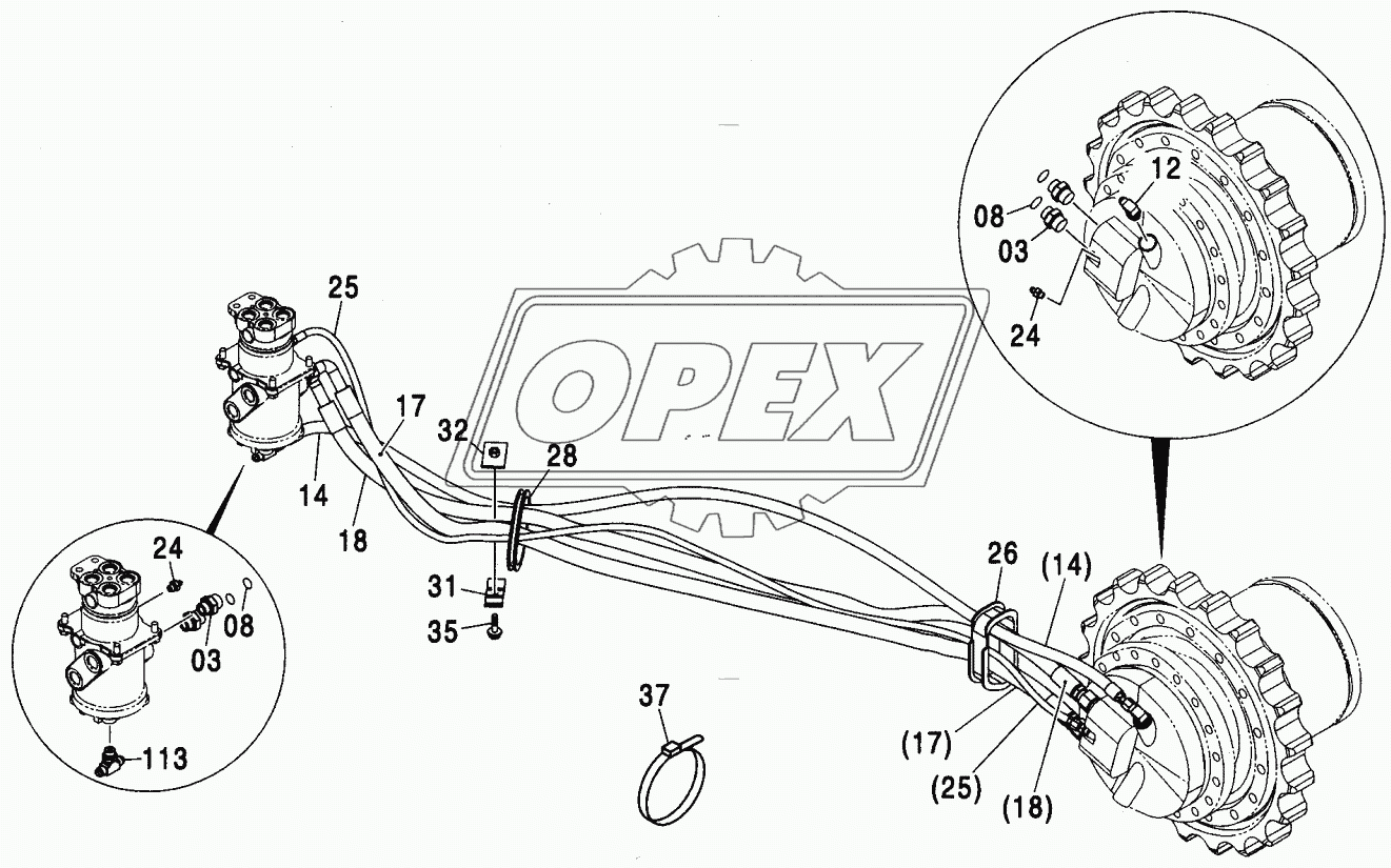 TRAVEL PIPING <240>