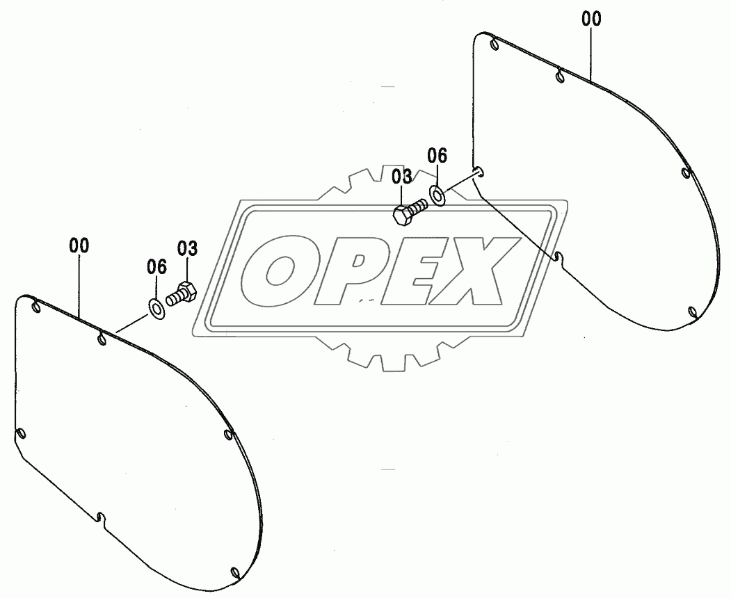 TRAVEL MOTOR COVER