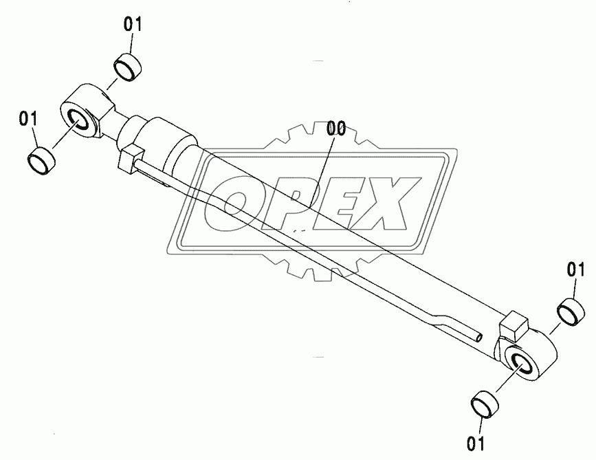 ARM CYLINDER <200, E, 210, H. N,240>