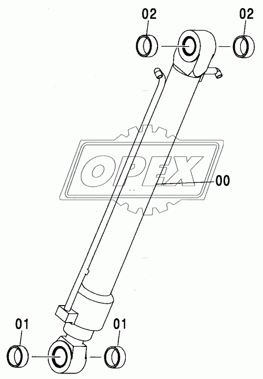 BUCKET CYLINDER <200, E, 210, H, N,240>