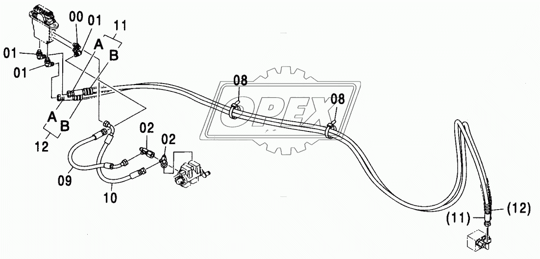 PILOT PIPING (2P-B00M) <210, N,240>